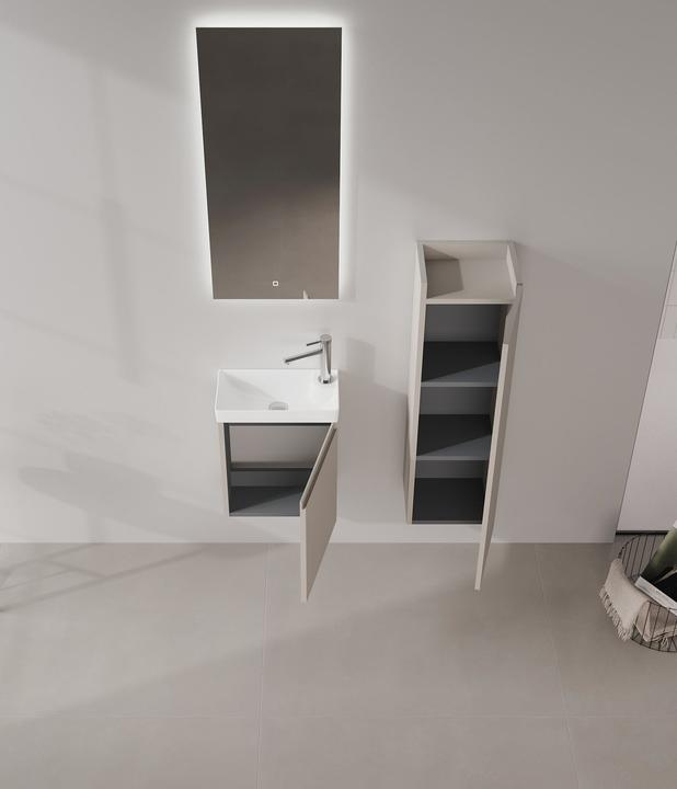 Produktbild Homitis Ferla 40 Bathroom Cabinet With Sink