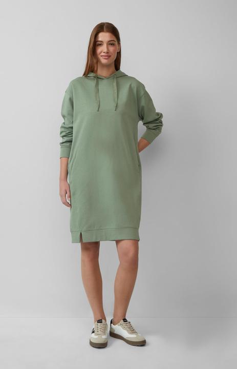 Produktbild S.Oliver Kleid Sweatkleid mit seitlichen Eingrifftaschen und Kapuze (34)