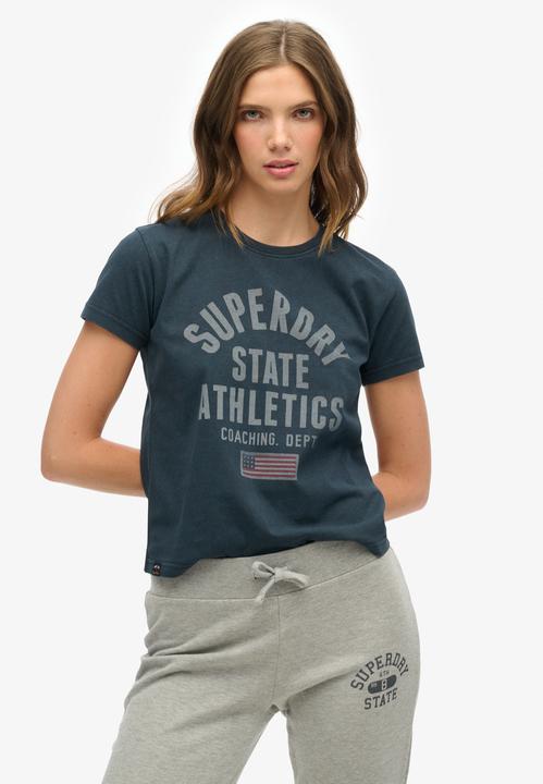 Actual product image Superdry Athletic Graphic Fitted Tee (S)