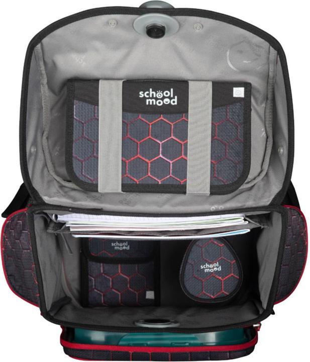 Immagine prodotto School-Mood Set di zaini per la scuola Timeless Pro da 7 pezzi (23.50 l)