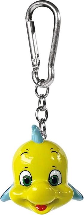 Actual product image The Little Mermaid Flounder 3D Keyring