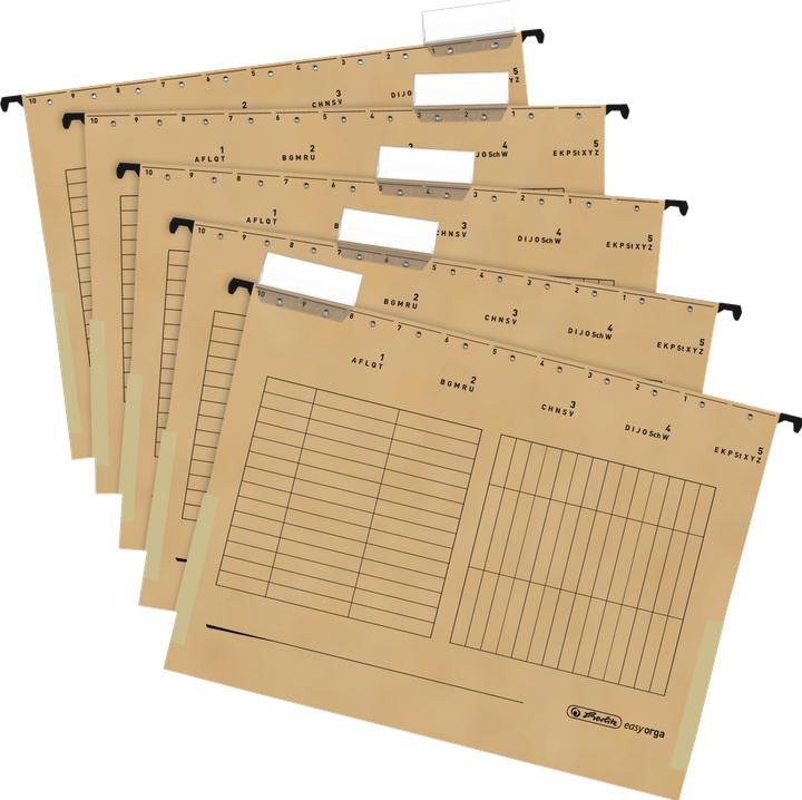 Produktbild Herlitz 05874557 Hängeordner (A4, 5 x)
