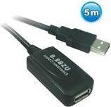 Produktbild MicroConnect Active USB 2.0 extension cable (5 m, USB 2.0)
