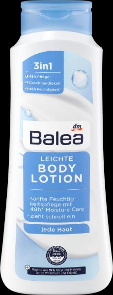 Actual product image dm Balea Body lotion light (Body lotion, 400 ml)