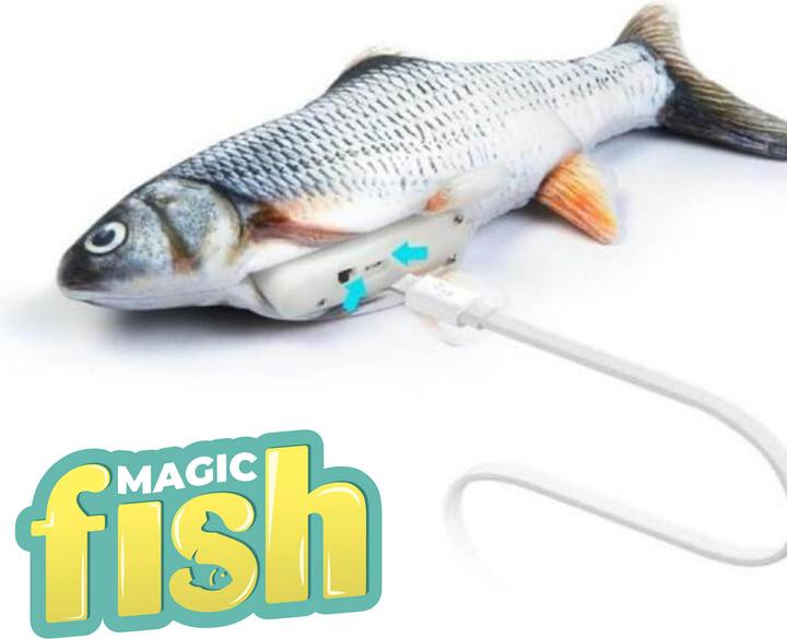 Actual product image Best direct Magic Fish (Plush toy cat)