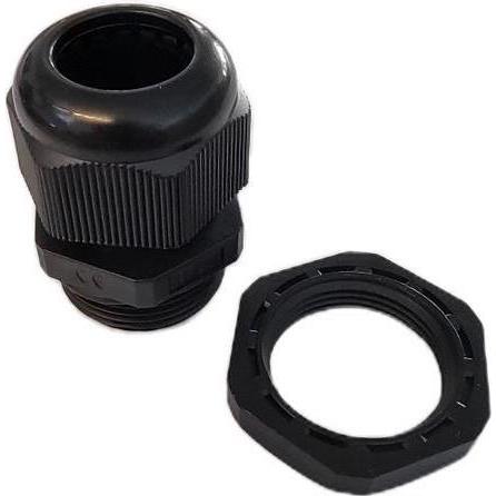 Csdk SL, Kabelverbindung, Forskruning M32, RAL 9005, Polyamid, UL, IP68, kabeldiameter 15-21mm