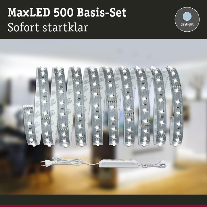 Actual product image Paulmann MaxLED 500 Stripe Set (Daylight, 300 cm, Indoor)