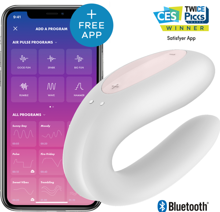 Actual product image Satisfyer double joy