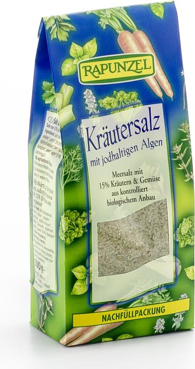 Image du produit Rapunzel sel marin aux herbes avec algues iodé (531 g)