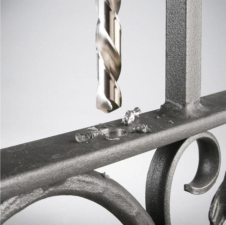 Actual product image kwb Twist drill set 5 pieces (2 mm, 3 mm, 4 mm, 5 mm, 6 mm)