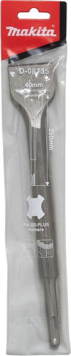 Actual product image Makita SDS-Plus wide chisel 40x250mm D-08735 (250 mm)