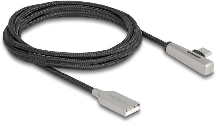 Produktbild Delock USB 2.0 Kabel Typ-A Stecker zu USB Type-C Stecker gew (2 m, USB 2.0, 60 W)