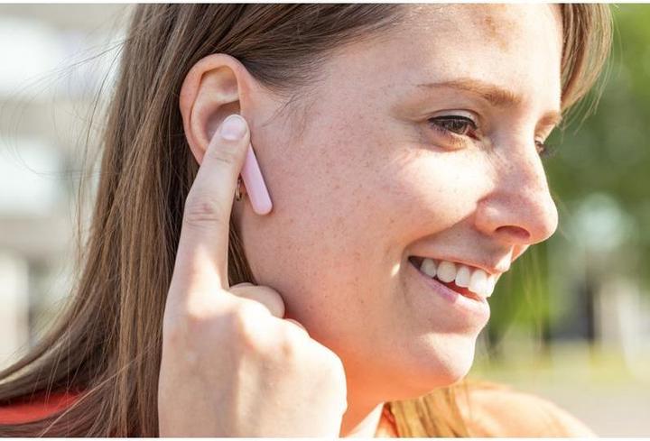 Produktbild Trust Primo Touch Bt Earphones Pink (12 h, Kabellos)