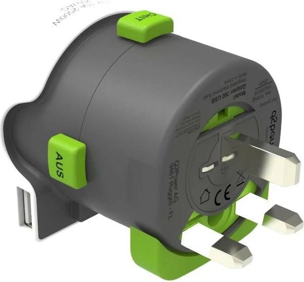Produktbild Q2 Power Q2Power Weltreiseadapter "QDAPTER"