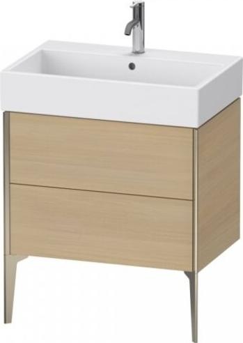 Actual product image Duravit XViu 4535 Vanity unit vertical, 2 drawers, for wash basin Vero Air 235070, 684x454 mm (68.5 x 45.5 x 49.5 cm)