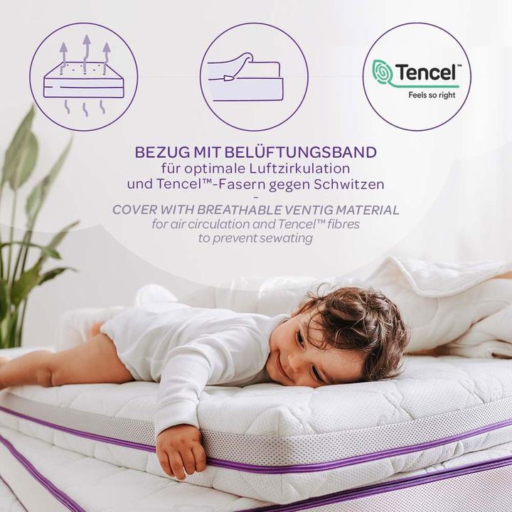 Produktbild Träumeland Traeumeland Babymatratze Butterfly (60 x 120 cm)