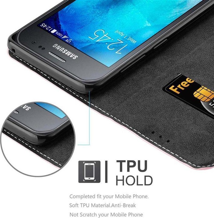 Actual product image Cadorabo Book X Wallet Cover (Samsung Galaxy Xcover 3)