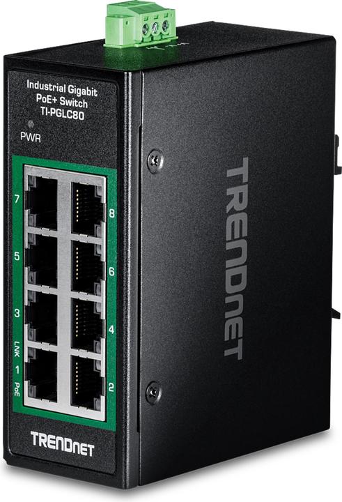 Produktbild Trendnet 8-Port Industrial Gigabit (8 Ports)