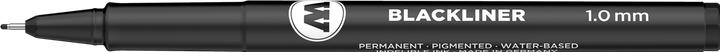 Actual product image Molotow Pigmentliner 1,0mm Blackliner black (Black, 1x)