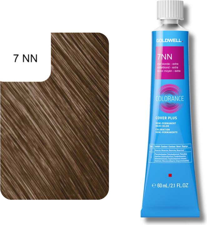 Actual product image Goldwell Colorance Tube Demi-Permanente (7NN medium blonde extra)