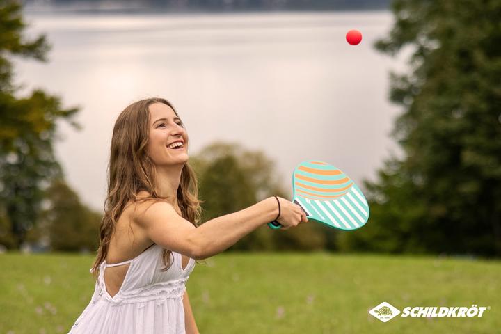 Produktbild Schildkröt Beach Paddle Ball Set XL (Assortiert) (1 - 2 Spieler)