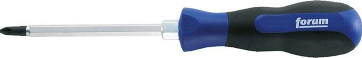 Forum Professional Solutions Cross-recess screwdriver with hexagonal blade, PH 2 x 100 mm (hexagon)