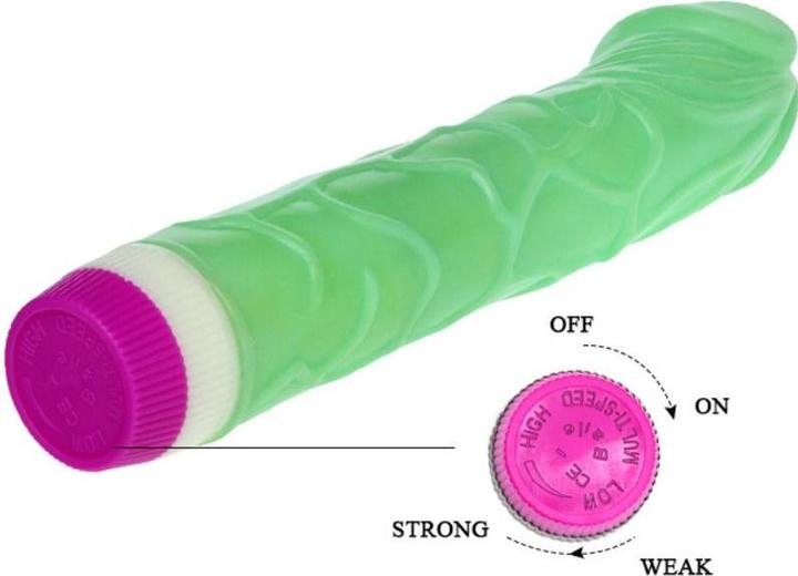 Produktbild Baile - WELLEN DES VERGNÃoeGENS VIBRATOR 23 CM GRÃoeN