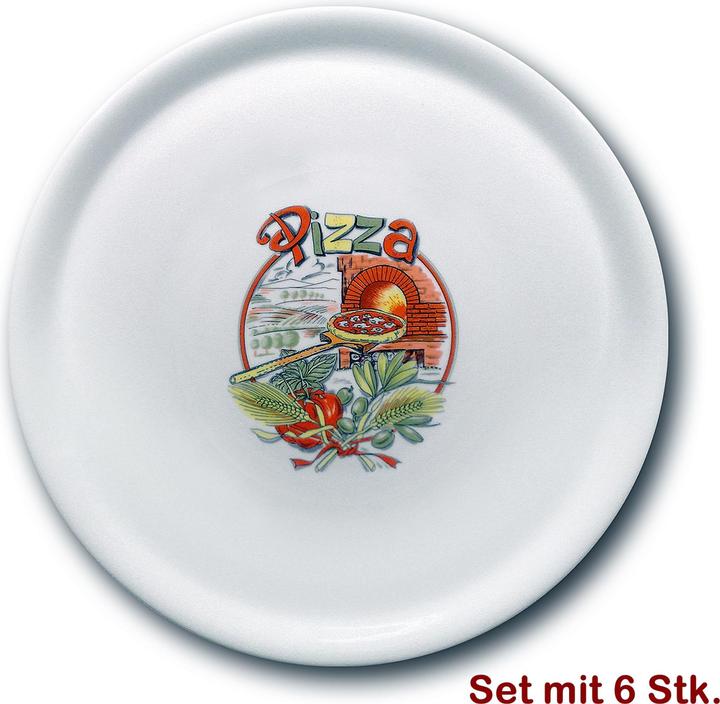 Produktbild Saturnia Pizzateller (6x, 31 cm)