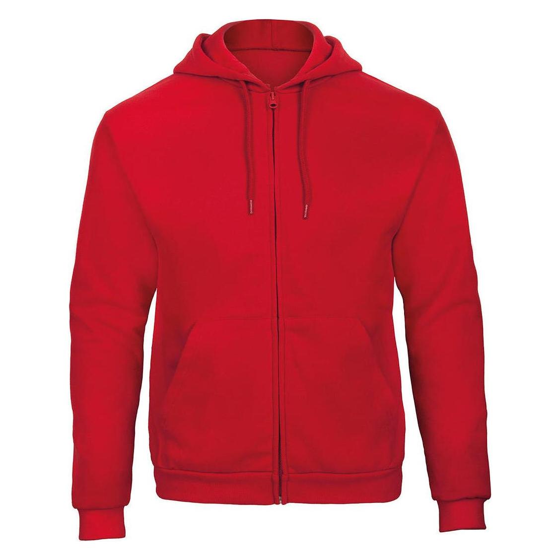 B&C, Unisex, Pullover, Id.205, Rot, (M)