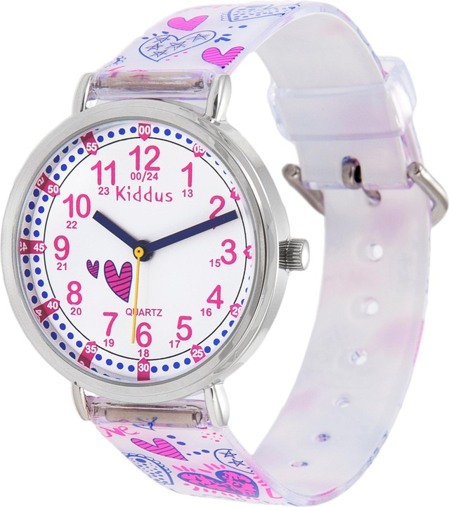 Produktbild Kiddus Time Teacher Hearts (Analoguhr, 33 mm)
