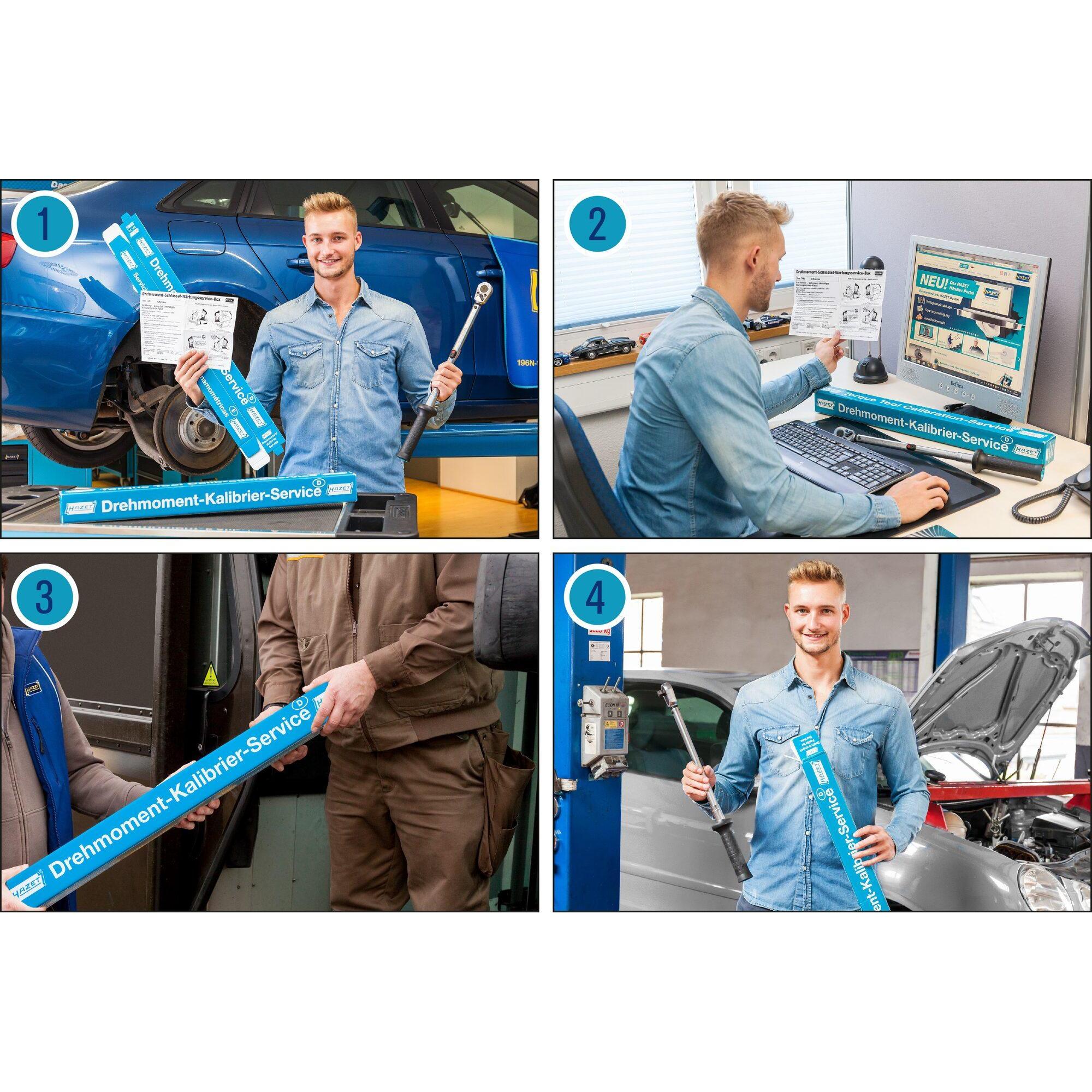 HAZET, Drehmomentschlüssel, Drehmoment Service-Paket SP-10