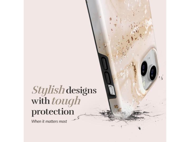 Actual product image Mio Back panel cover Gold Marble Magsafe Compatible for iPhone 17 Pro Max (Apple iPhone 17 Pro Max)