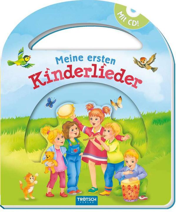 Pappenbuch mit Henkel und CD Meine ersten Kinderlieder (Deutsch, Trötsch Verlag GmbH & Co. KG, 2020)