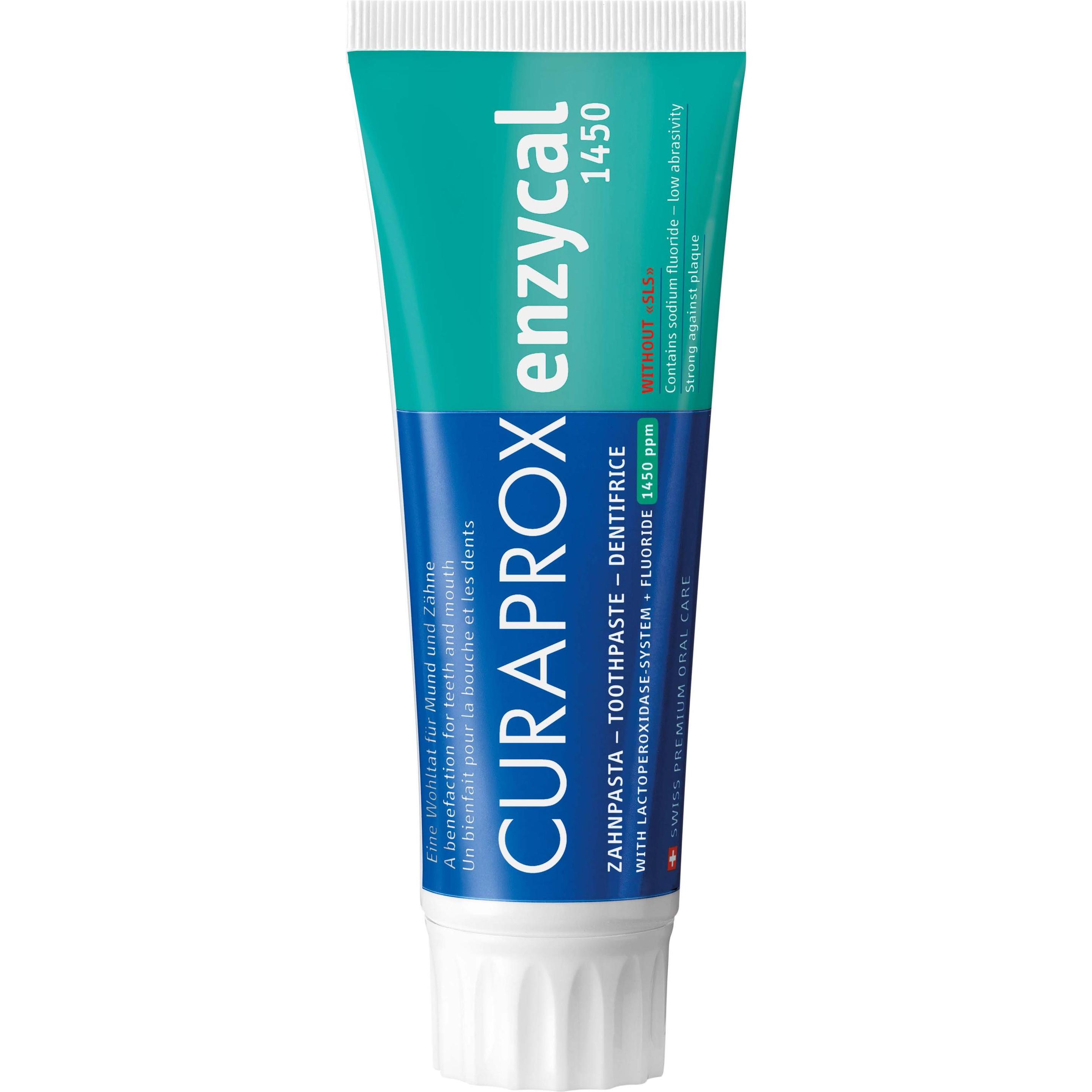 Curaprox, Zahnpasta, Enzycal 1450 ppm Fluorid (75 ml)