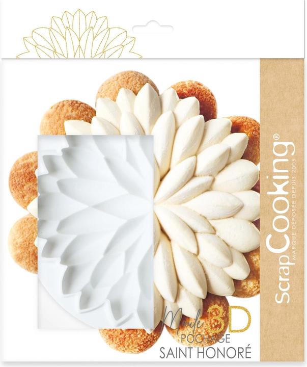 Produktbild ScrapCooking Silikon Backform Tortenoberteil Saint Honoré (20 cm)