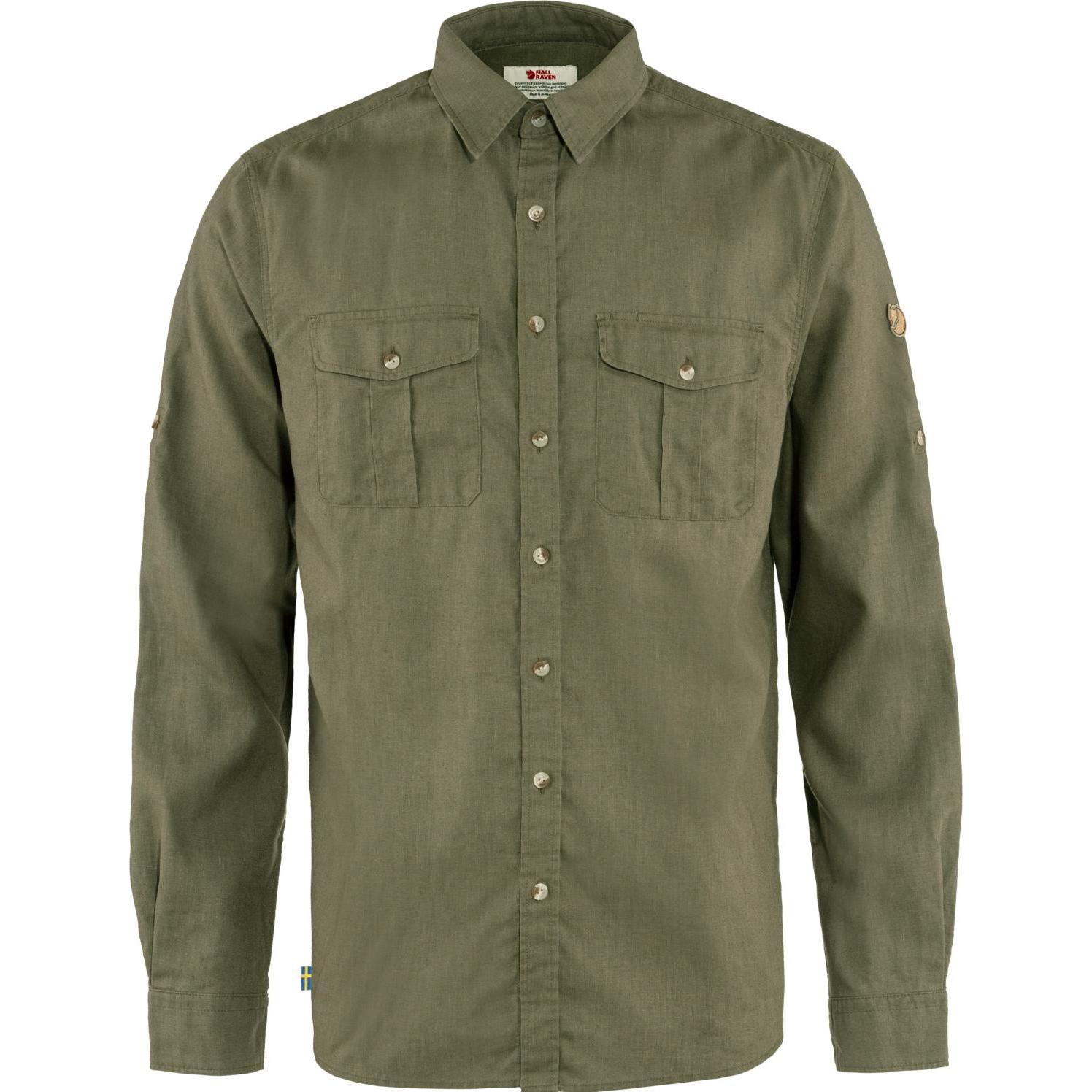 Fjällräven, Herren, Hemd, Övik Travel Hemd, Grün, (XXL)