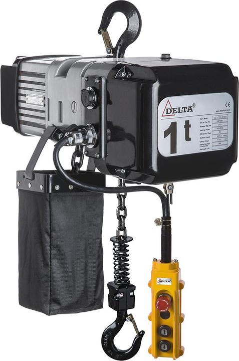 Produktbild Delta SG.0.DTS.01002.03 Elektrokettenzug - 1 Tonne - 3 Meter - 400V - 1 Teil