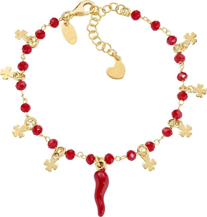 Immagine prodotto Amen Lucky Horns Armband (19 cm, Argento 925 e smalto)