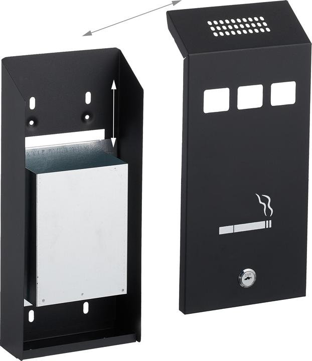 Produktbild Relaxdays Wandaschenbecher