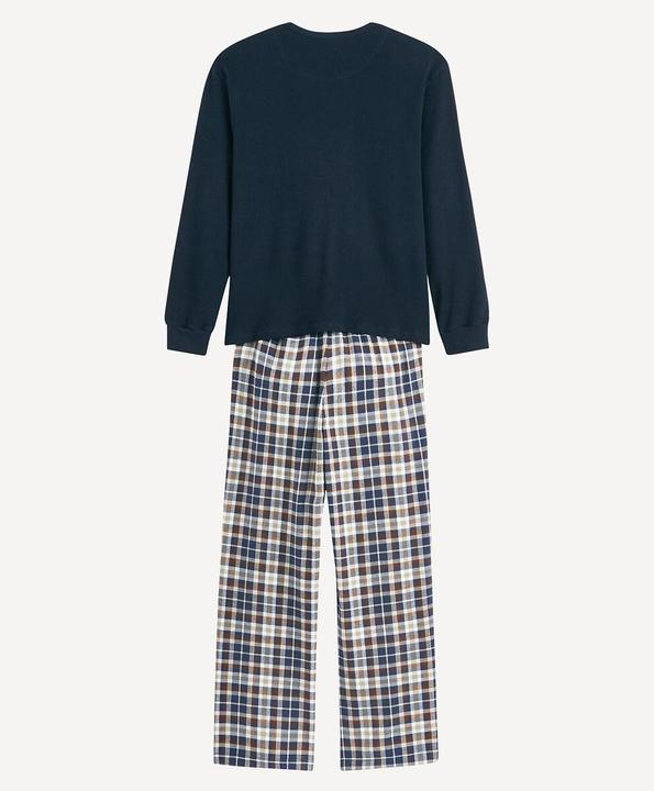 Immagine prodotto La Redoute Collections Pyjama mit karierter Flanellhose (116)