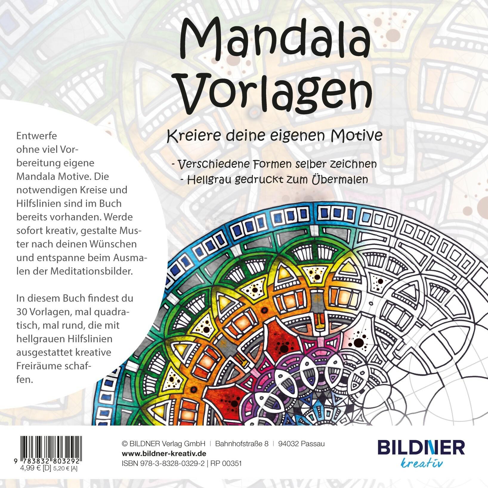 Thumbnail - Mandala Vorlagen - kreiere deine eigenen Motive, Sachbücher