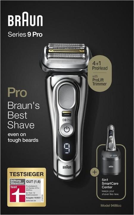 Actual product image Braun Series 9 9486CC electric shaver