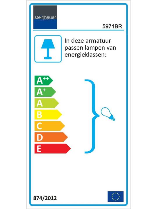 Energie-Label Steinhauer Pimpernel (E14)