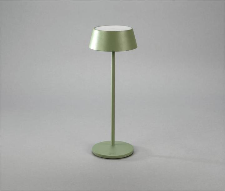 Produktbild Konstsmide Akku-Tischleuchte Menton LED 2200/2700K, Dimmbar - Mintgrün (115 lm)