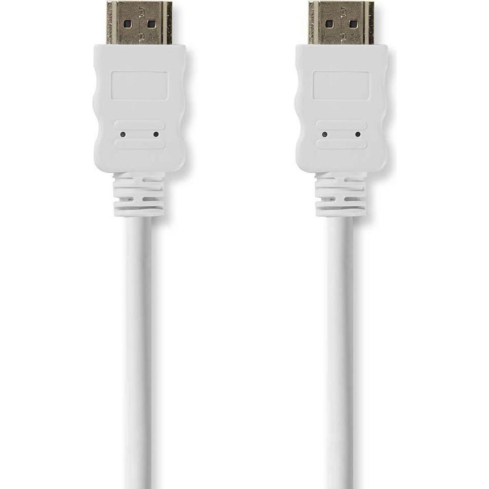 Nedis Videokabel mit Ethernet, HDMI Stecker (2 m, HDMI), Video Kabel