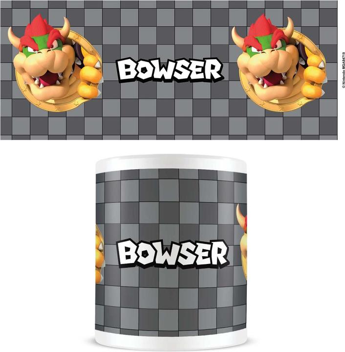 Produktbild Pyramid Mug Super Mario (Bowser 3D Port) - White (1 x)