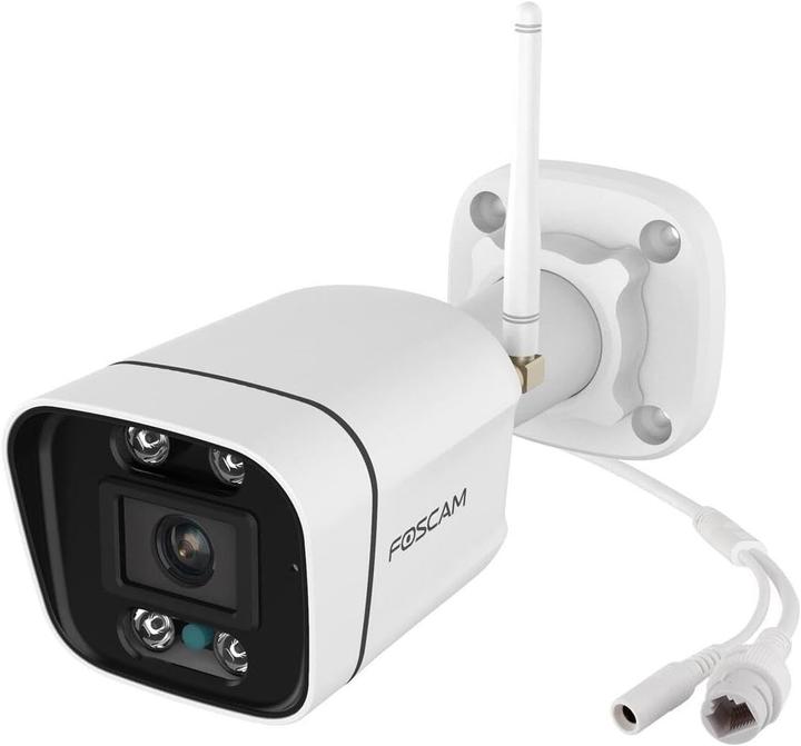 Produktbild Foscam V5P WLAN Überwachungskamera Weiss 5MP (3072x1728), Dual-Band WLAN, Integrierter Scheinwerfer u (3072 x 1728 Pixels)
