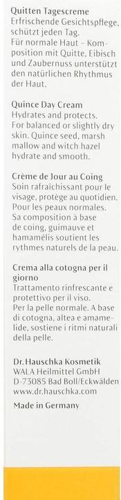 Actual product image Dr. Hauschka Quince Day Cream (30 ml, Day cream)