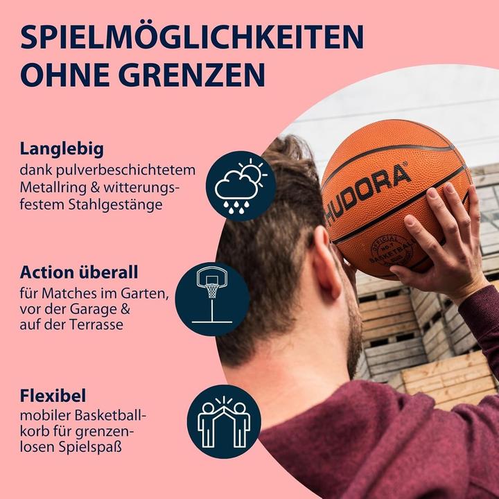 Image du produit Hudora Start Support de basket-ball 205