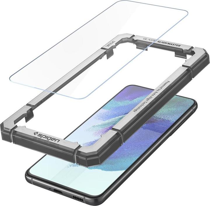 Produktbild Spigen ALM Glas.Tr Samsung S21 FE 2szt. szkło hartowane AGL03088 (2 Stk., Samsung Galaxy S21 FE)